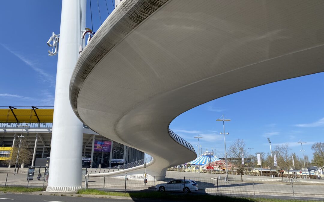 Bauwerksprüfung an Aachens schönster Brücke